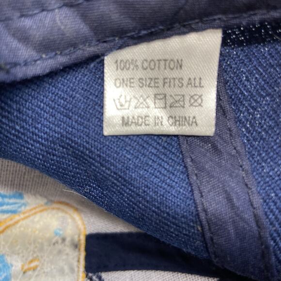 Native Pride Indian Dream Catcher Feather Shadow Navy Blue Embroidered Cap Hat - Picture 6 of 9